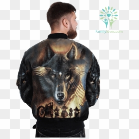 Wolf Motorcycle Over Print Jacket Payment Shipping - Marine Corps Military Police Security, HD Png Download - wolf print png