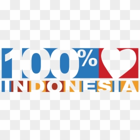 100% Indonesia Logo Vector - Logo 100 Indonesia, HD Png Download - +100 png