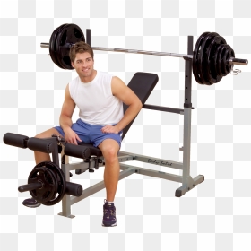 Body Solid Bench, HD Png Download - weight bar png