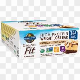 Garden Of Life Organic Fit Bar Chocolate Coconut Almond - Garden Of Life S Mores Bar, HD Png Download - weight bar png