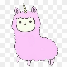#if You"re Reading This Follow @doniyyya On Instagram - Kawaii Blue Llama, HD Png Download - peppa pig fairy png