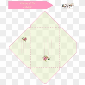 Watercolor Thinking Of You Note Card & Envelope - Triangle, HD Png Download - notecard png