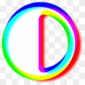 Circle, HD Png Download - vhs glitch png