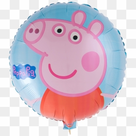 Peppa Pig - Peppa Pig Balloon, HD Png Download - peppa pig fairy png