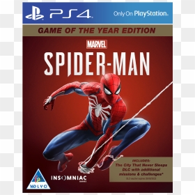 Marvel Spiderman 2018 Ps4, HD Png Download - spiderman eyes png