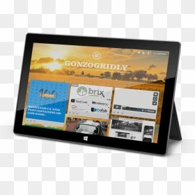Tablet Computer, HD Png Download - grid png tumblr