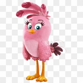 Stella Is One Of The Supporting Characters In The Angry - Pink Angry Birds Stella, HD Png Download - angry birds movie png