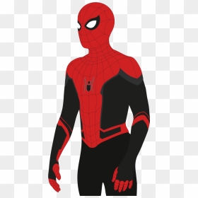 Suit Spider Man Drawing, HD Png Download - spiderman eyes png