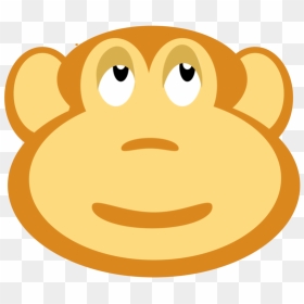Head,big Cats,carnivoran - Monkey Japanese Anime, HD Png Download - monkey head png