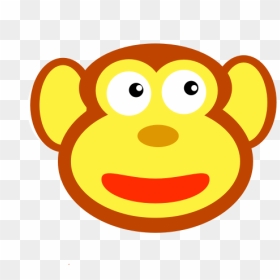 Monkey, HD Png Download - monkey head png