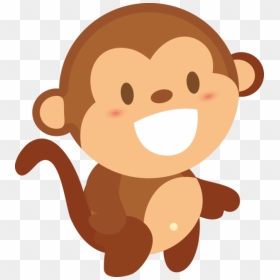 Monkey Cartoon Nose Head Clipart - Monkey 卡通, HD Png Download - monkey head png