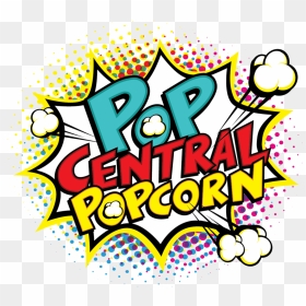 Pop Central Popcorn Clipart , Png Download, Transparent Png - pop art comic onomatopeyas png