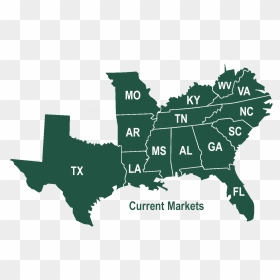 Current Markets 1 18 2018 Current Markets 1 18 2018 - 1860 Election Map, HD Png Download - kentucky outline png