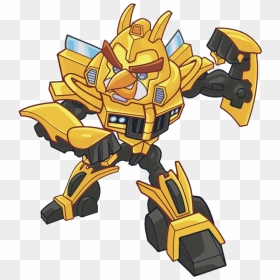 Transparent Bumblebee Transformers Png - Chuck Angry Birds Evolution, Png Download - angry birds movie png