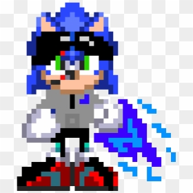 Sonic Pixel Art, HD Png Download - jayhawk png
