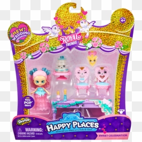 Id57724 57747 Hp Spk S8 Happy Scene Pk Sweet Celebration - Shopkins Happy Places Royal Trends Wedding, HD Png Download - shopkins wishes png