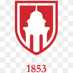 Mc Crest 1853 Red - Logo Monmouth College, HD Png Download - uchiha crest png