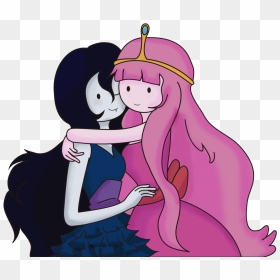 Thumb Image - Marceline And Princess Bubblegum Drawing, HD Png Download - marceline png