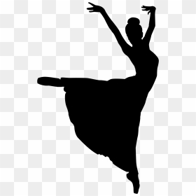 Dancer Clipart, HD Png Download - people dancing silhouette png