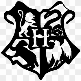 Harry Potter Black And White, HD Png Download - uchiha crest png