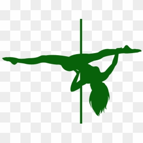 Pole Dancer Clip Art, HD Png Download - people dancing silhouette png