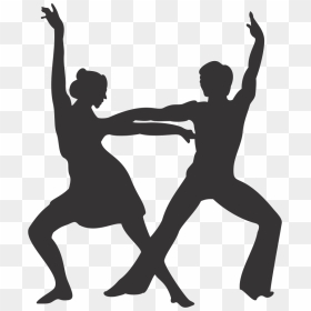 Disco Dancer Silhouette Gif - Transparent Dancing Silhouette Gif, HD Png Download - people dancing silhouette png