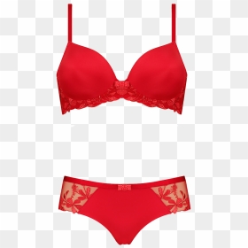 Red Lingerie Transparent Png, Png Download - sexy lingerie png