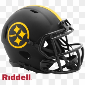 Steelers Mini Eclipse Helmet - Nfl Helmet, HD Png Download - steelers helmet png