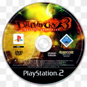 Devil May Cry 3 Special Edition Disc, HD Png Download - dante devil may cry png