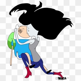 Finn And Marceline Kissing Pictures To Pin On Pinterest - Finn X Marceline 2019, HD Png Download - marceline png