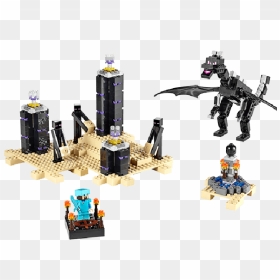Lego Minecraft Ender Dragon 2019, HD Png Download - enderdragon png