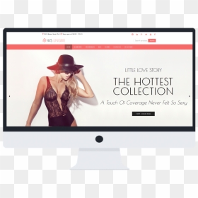 Computer Monitor, HD Png Download - sexy lingerie png