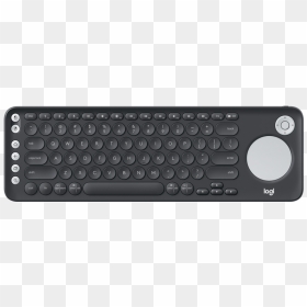 Logitech K600 Tv Keyboard With Integrated Touch Pad - Keyboards With Integrated Touchpad, HD Png Download - d pad png