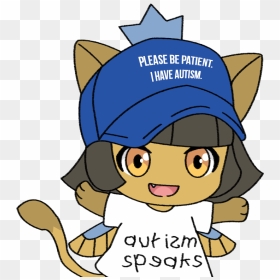 Towergirls Meme, HD Png Download - please be patient i have autism hat png