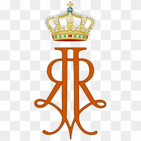 Monogram Willem Alexander, HD Png Download - royal queen crown png