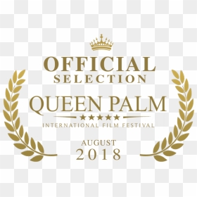Qpiff Official Selection Crown Laurel - Queen Palm International Film Festival Icon Award, HD Png Download - venice png