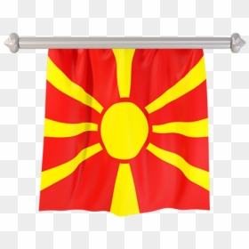 Download Flag Icon Of Macedonia At Png Format - Flag Of North Macedonia, Transparent Png - pennant flags png