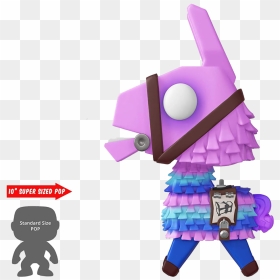 Funko Pop Games Fortnite Loot Llama - Fortnite Loot Llama 10 Pop, HD Png Download - fortnite loot png