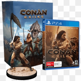 Conan Exiles Collectors Edition , Png Download - Playstation 4, Transparent Png - conan exiles logo png