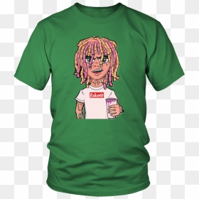 Lil Pump Dreads Png - Catching Babies Unlike Agholor Shirt, Transparent Png - lil pump dreads png