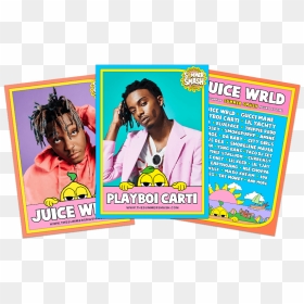 Lyrical Lemonade Trading Cards, HD Png Download - lil pump dreads png