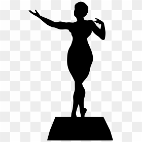 Silhouette, HD Png Download - marble statue png