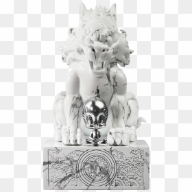 傻 大 貓 和 崔 弟 白雲 石 限量 版 藝術家 Tik Ka From East, HD Png Download - marble statue png