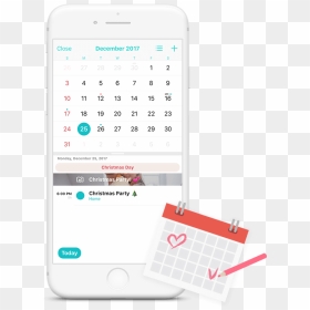 Iphone, HD Png Download - calendar emoji png