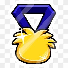 Puffle Medal Pin Icon , Png Download - Club Penguin Puffle Medal, Transparent Png - medalla png