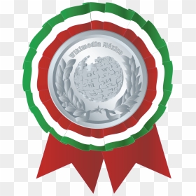 Medalla Wikimedia México - Medalla Mexico Png, Transparent Png - medalla png
