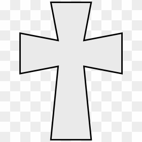 28 Collection Of Cross Line Drawing - Cross, HD Png Download - simple cross png