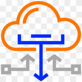 Simple Solutions Tab Cloud Icon 03 02 - Cloud Integration Icon, HD Png Download - simple cross png