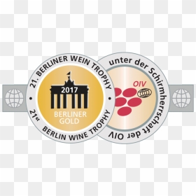 Medalla Berlinerweinthrophy Lvcrianza2014 - Berliner Wein Trophy 2019, HD Png Download - medalla png