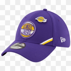 Gorra New Era Nba 39thirty Los Angeles Lakers Draft - New Era, HD Png Download - gorras png